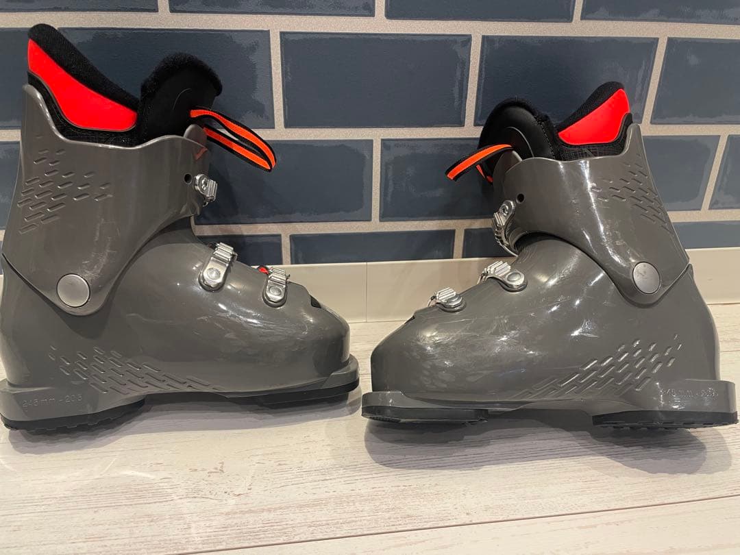 キッズスキーセット⭐︎板ビンディング、ストック、ブーツセット