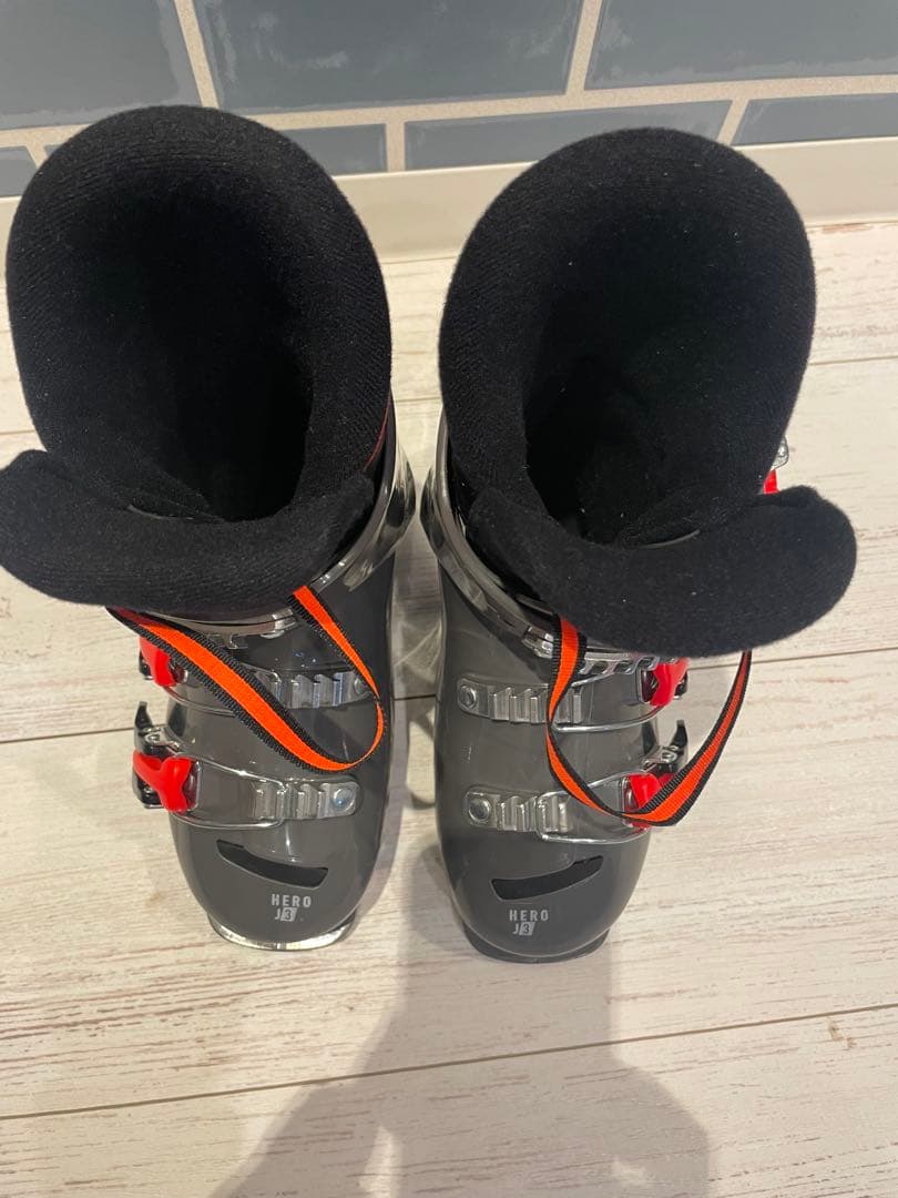 キッズスキーセット⭐︎板ビンディング、ストック、ブーツセット