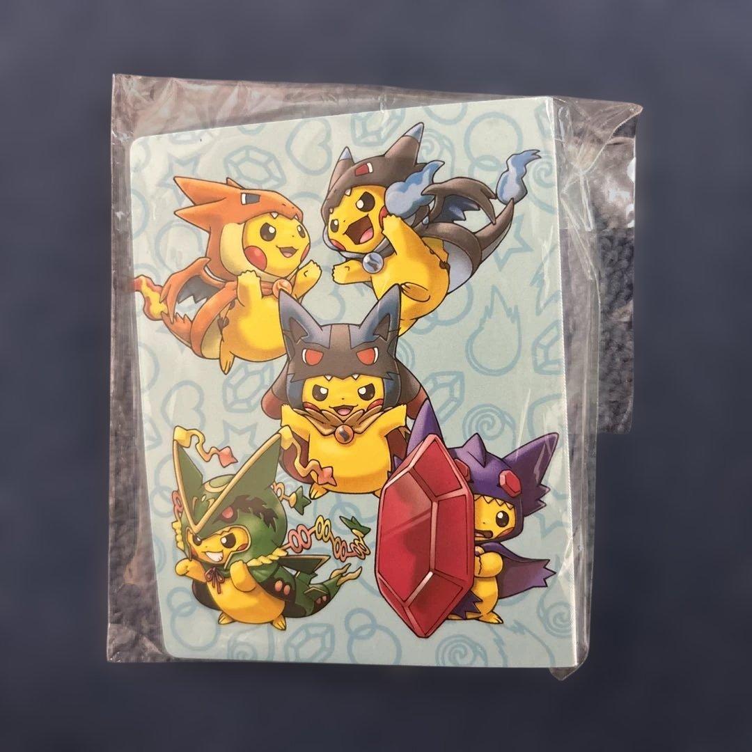 新品未開封 ポケモンセンター ポンチョを着たピカチュウ 名刺入れ