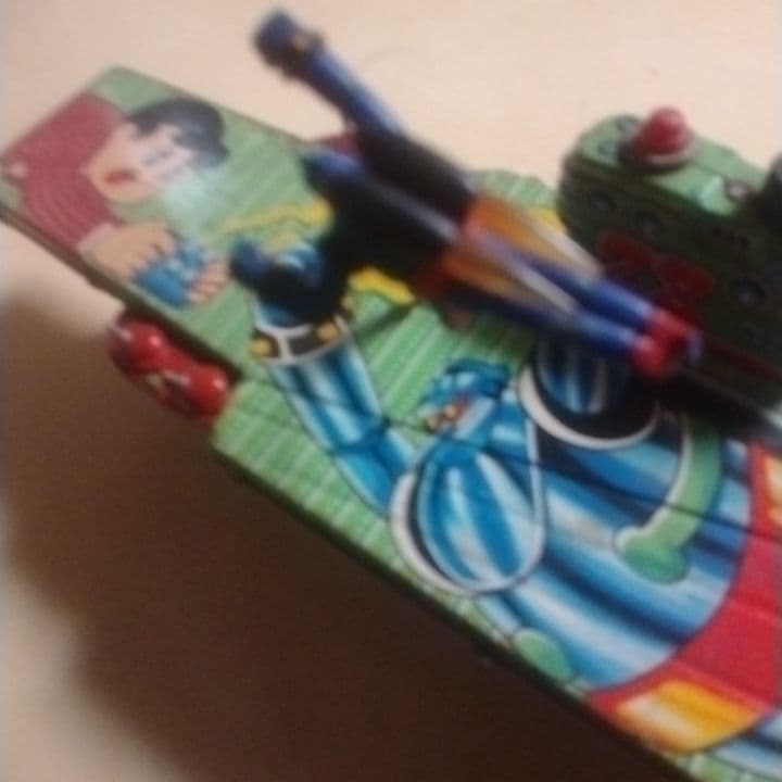 《貴重》鉄人28号空母　ブリキ 鉄人28号のプリント綺麗、絶品