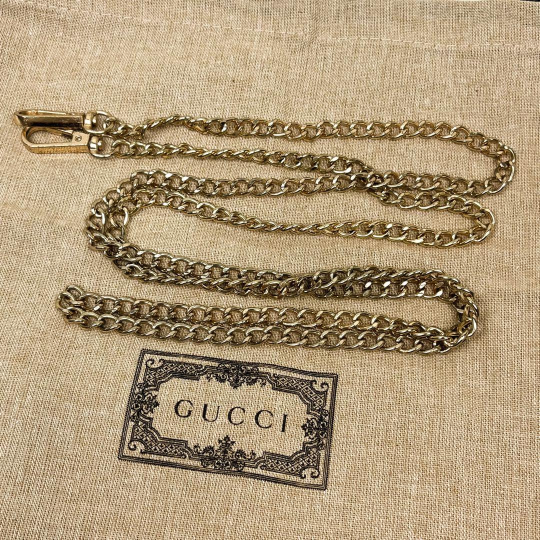 希少 美品 グッチ チェーンウォレット パイソン ジャッキー1961 保存袋付属