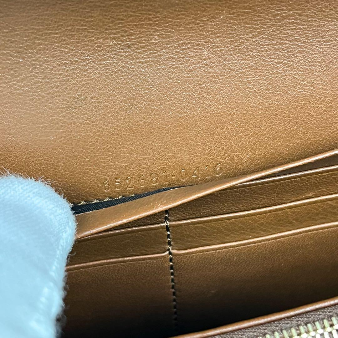 希少 美品 グッチ チェーンウォレット パイソン ジャッキー1961 保存袋付属