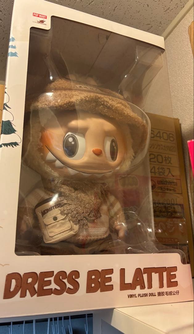 開封済み】 POPMART Labubu DRESS BE LATTE 開封済み】 POPMART Labubu