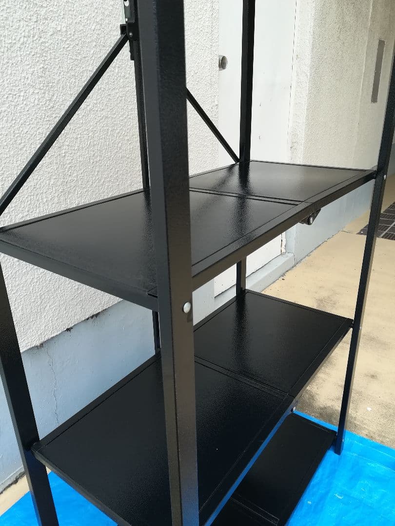 折りたたみ スチールラック 棚 店舗 什器【大阪お引取り】 ￥17,880