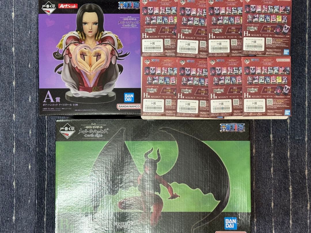 一番くじ メモリーオブ ヒロインズ　A賞 ボア・ハンコック B賞 ニコ・ロビン