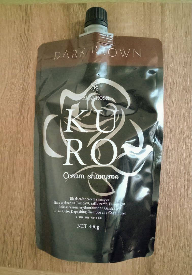 新品未使用】KURO Cream Shampoo ダークブラウン 400g - メルカリ