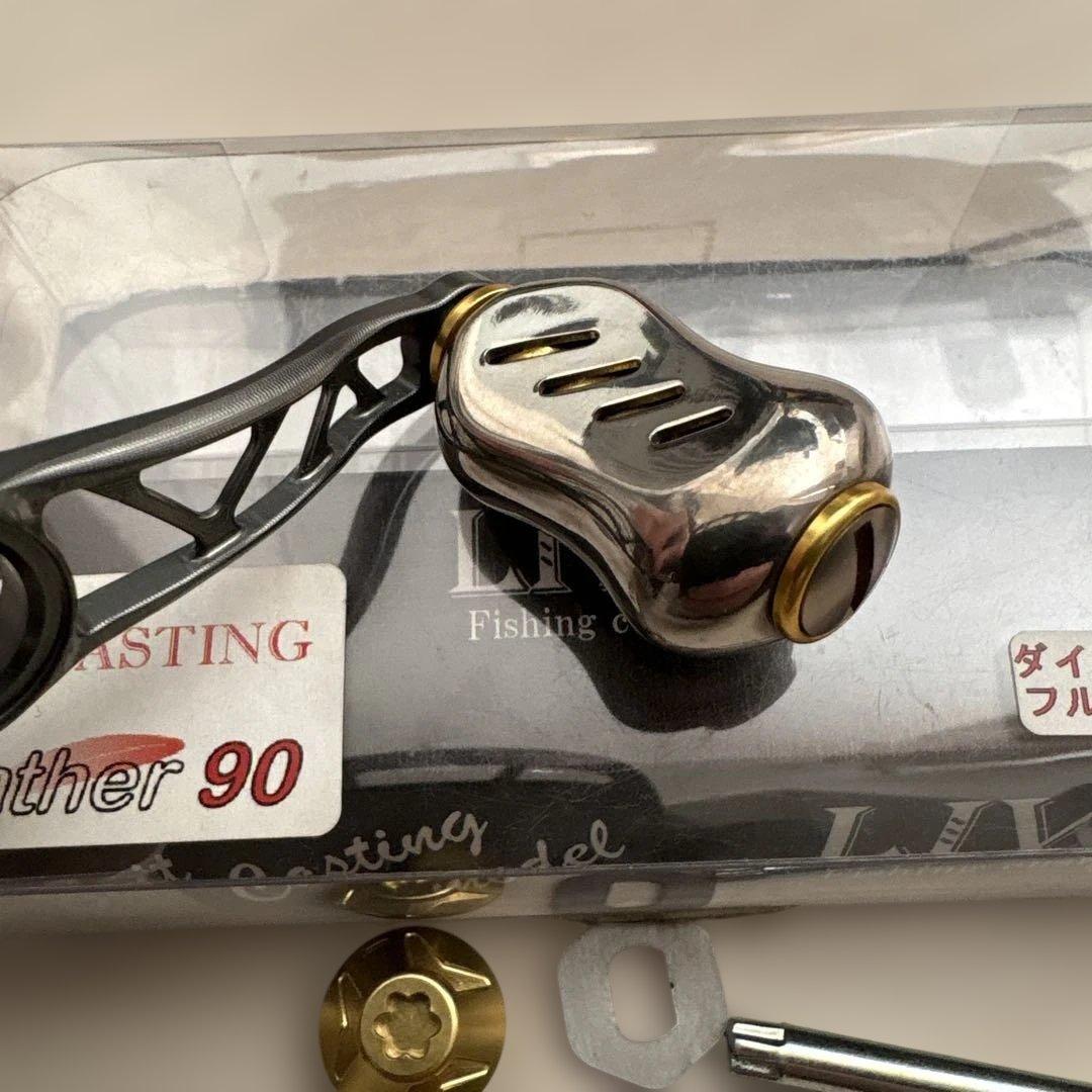 リブレ　フェザー　90 ダイワ　左巻き　ガンメタ　ゴールド