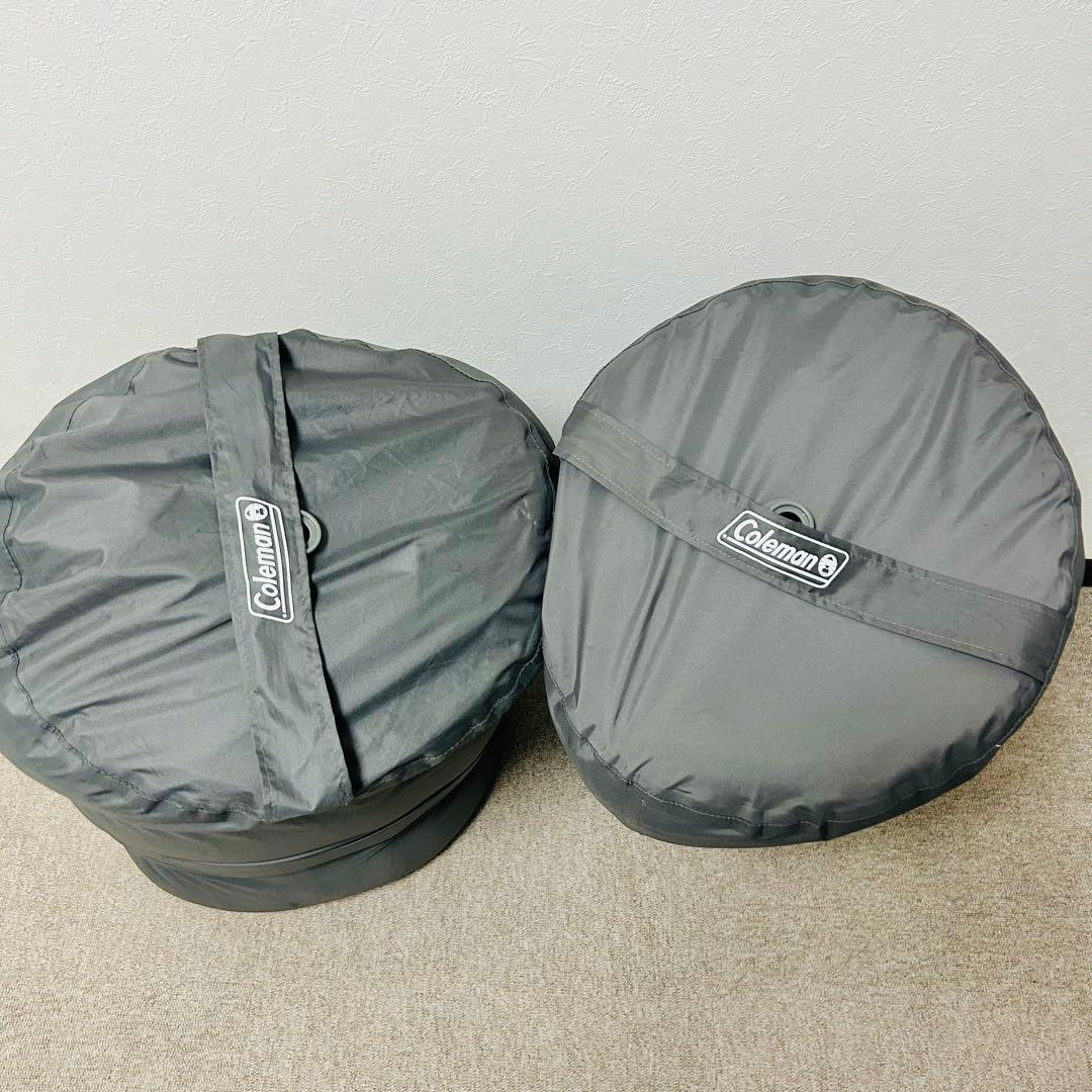 コールマン　キャンパーインフレーターマットハイピーク　ダブルサイズ 2個セット