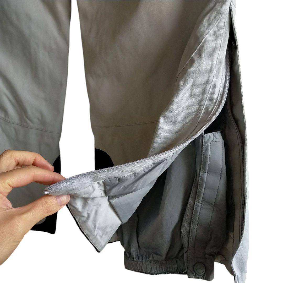 【高機能】US Marmot グレー スノーパンツ L