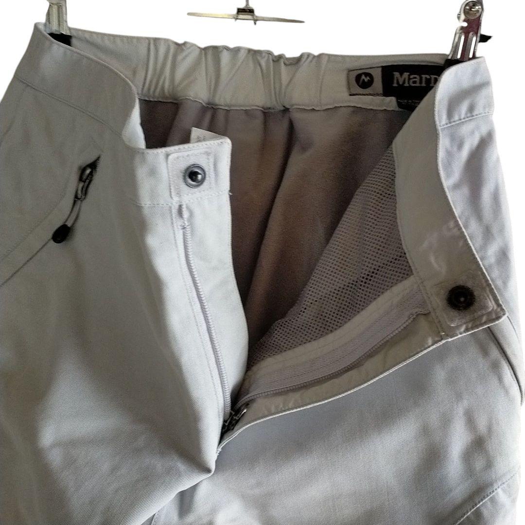 【高機能】US Marmot グレー スノーパンツ L