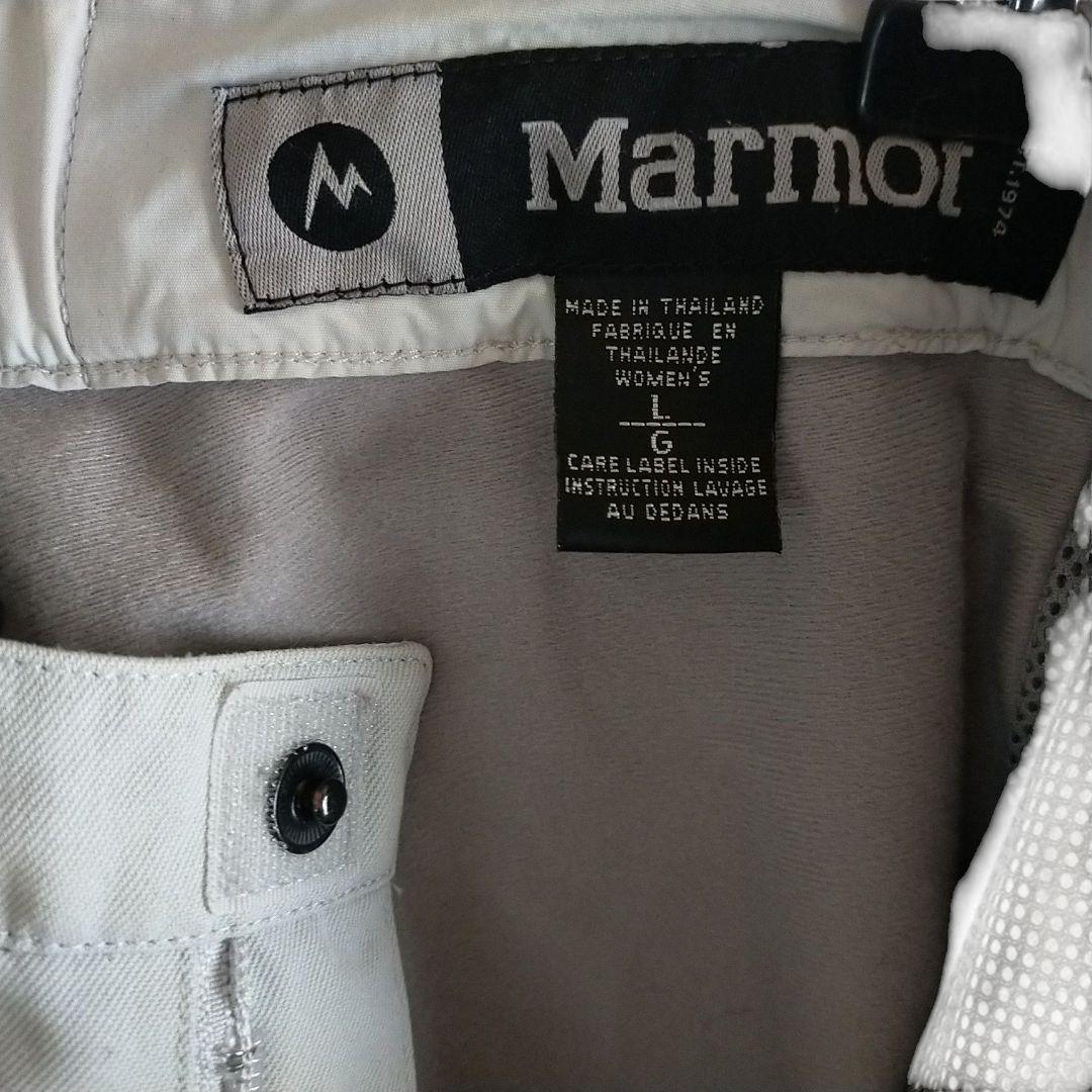 【高機能】US Marmot グレー スノーパンツ L