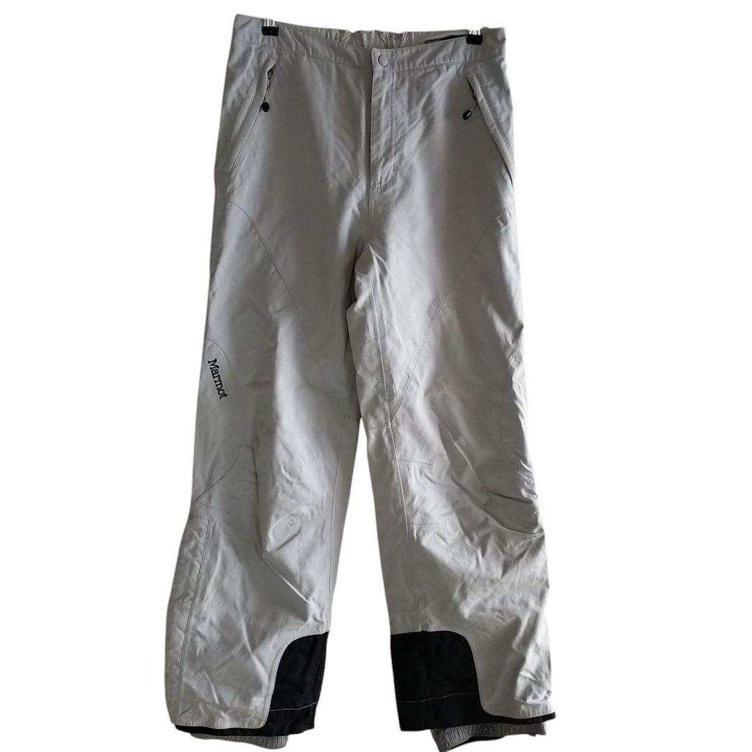 【高機能】US Marmot グレー スノーパンツ L