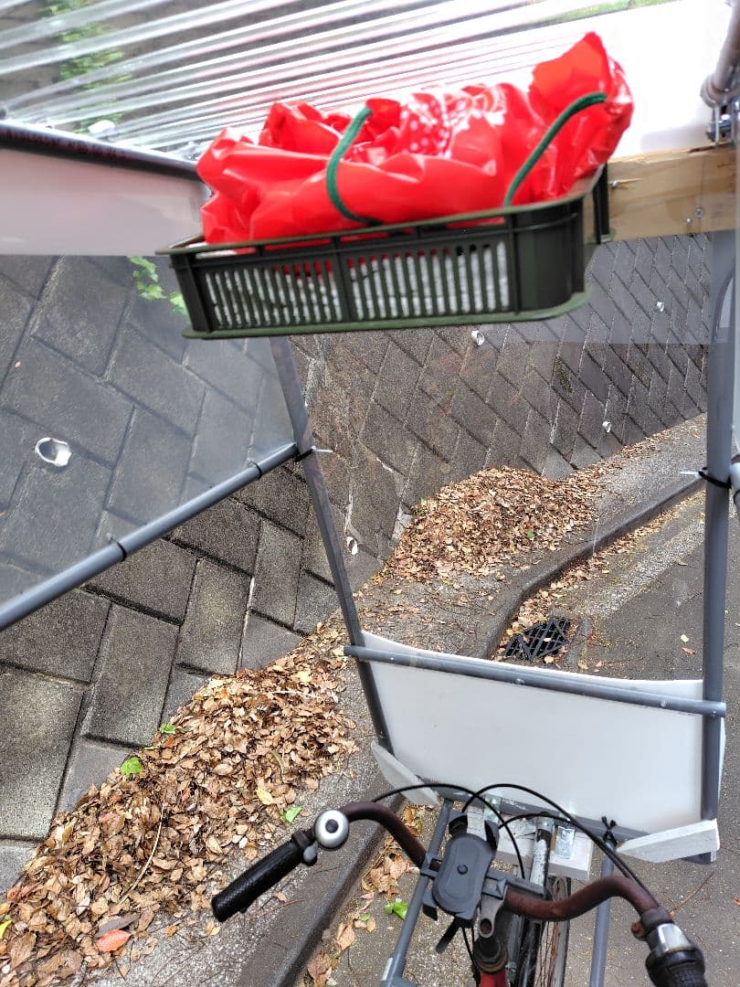 屋根付き自転車 デコチャリ 改チャリ ベースにも　ジャイロキャノピーの自転車版