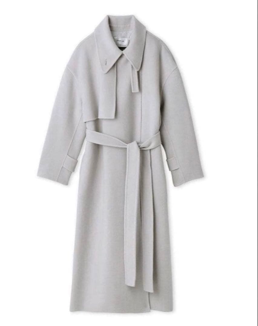 フレイアイディー　ウールカシミアトレンチリバーコート