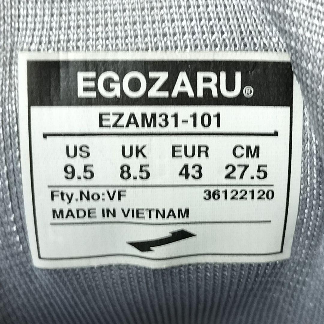 エゴザル EGOZARU エゴ アウェイク ミッド ホワイト 27.5cm