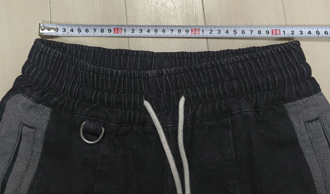 サプール SAPEUR デニムパンツ S ブラック 浜崎あゆみ着用