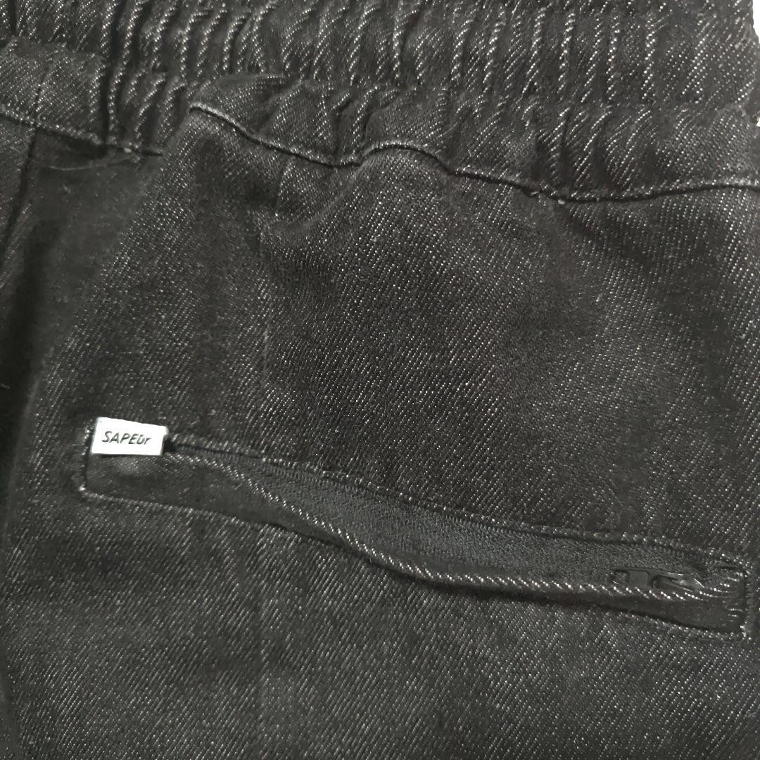 サプール SAPEUR デニムパンツ S ブラック 浜崎あゆみ着用