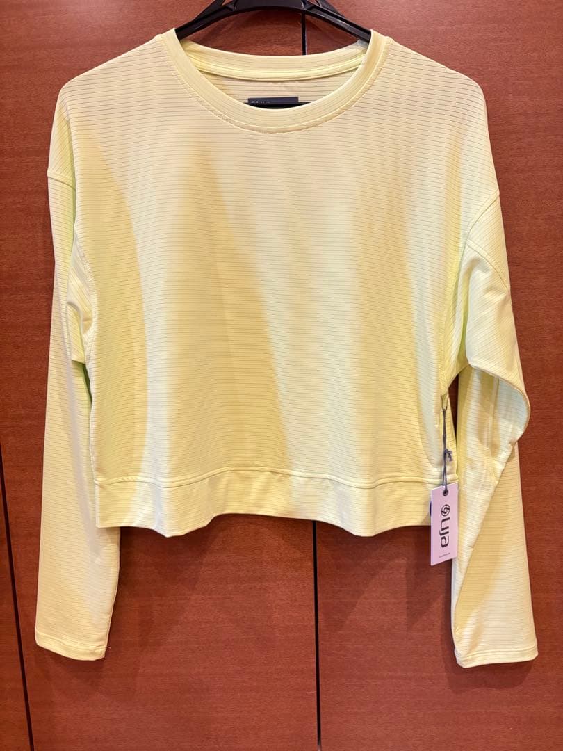 新品 LIJAリージャ RallyTopラリートップ テニス 長袖Tシャツ M