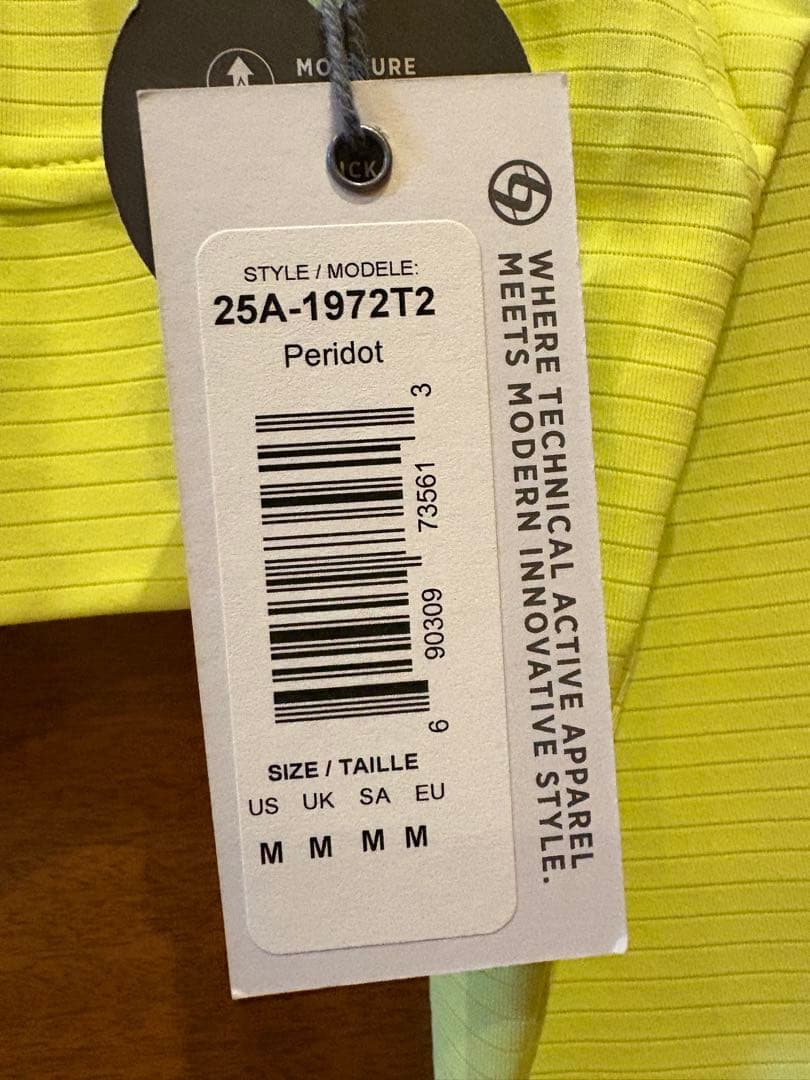 新品 LIJAリージャ RallyTopラリートップ テニス 長袖Tシャツ M