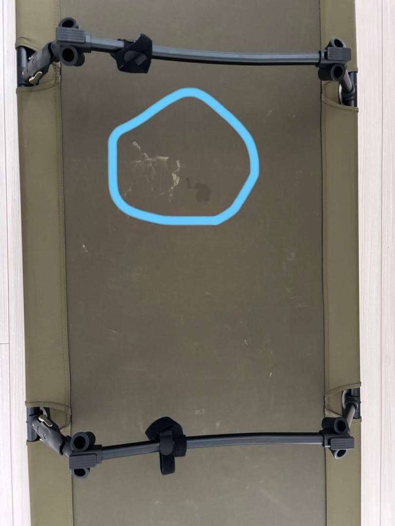 【VENTLAX 2WAY ADJUSTABLE コット】オリーブグリーン