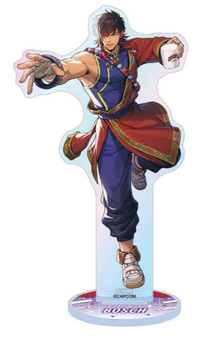ストリートファイター6 スト6 ボシュ アクリルスタンド カプコンカフェ