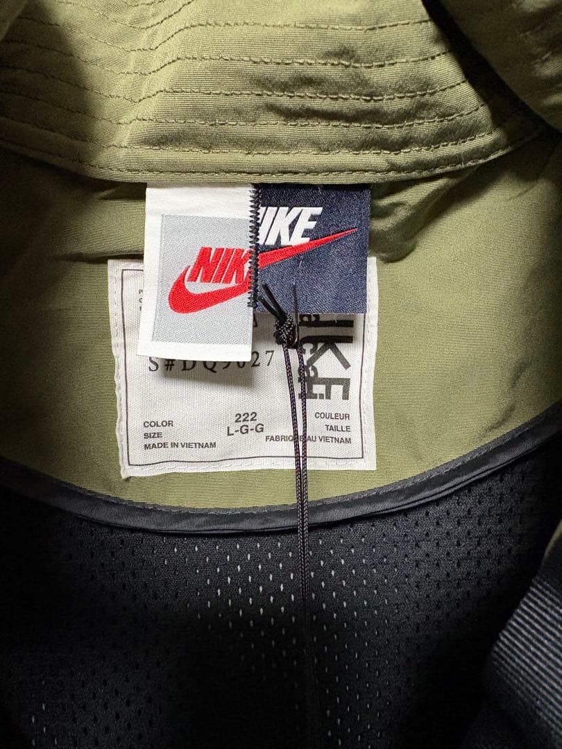 【新品未使用品】Sacai × Nike Trench Jacket カーキ　L