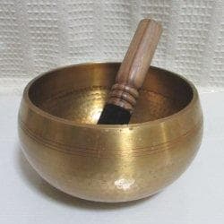シンギングボウル(槌目) 912g ヒーリング　チャクラボウル　密教法具