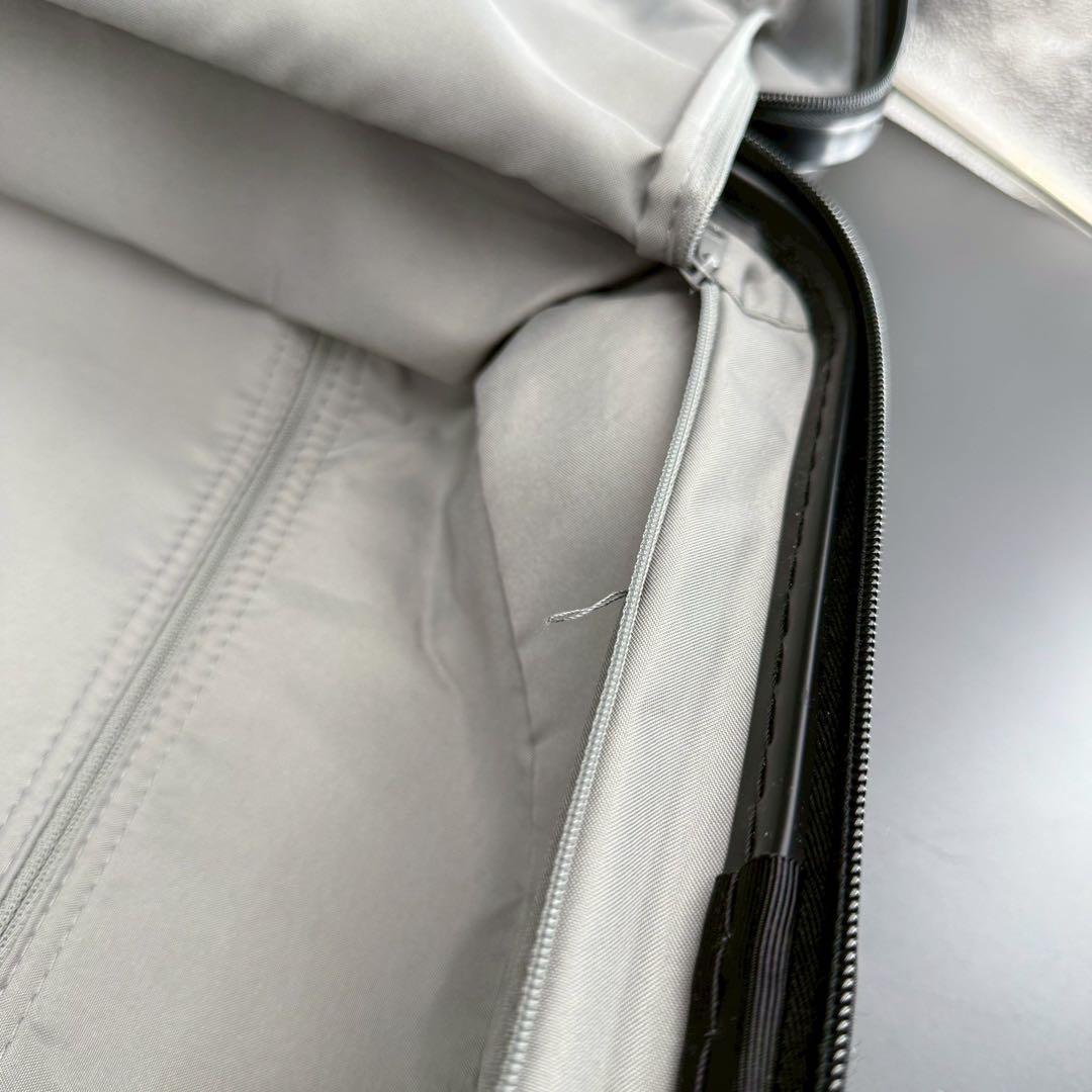 無印良品 MUJI バーを自由に調節できるハードキャリーケース 35L 機内