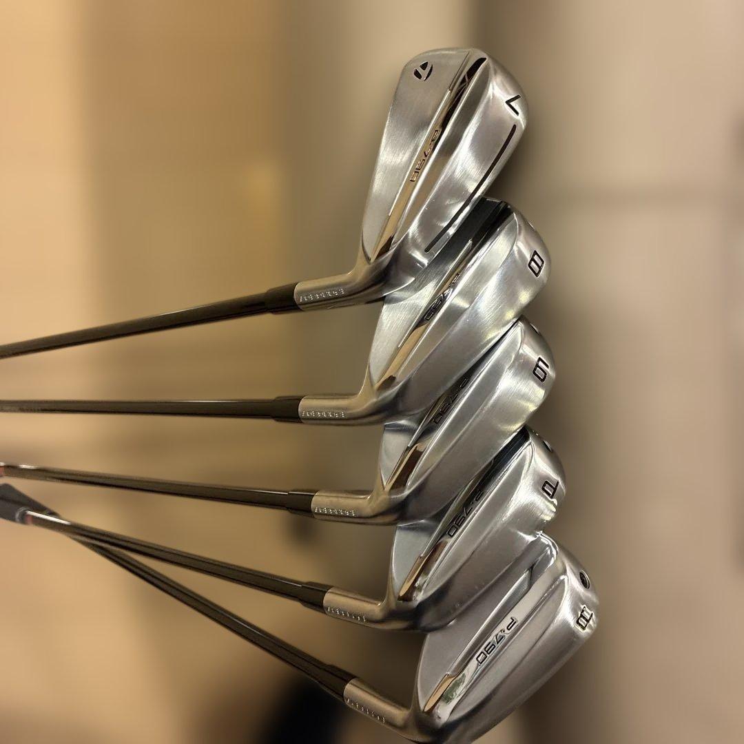 テーラーメイド　P790 アイアン(25) 7～P,A５本ラウネRaune75S