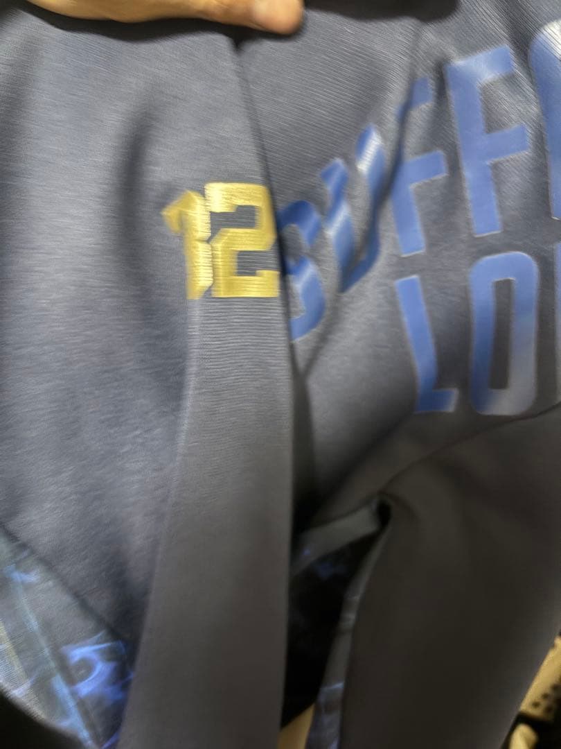 オリックスバッファローズ実使用パーカー