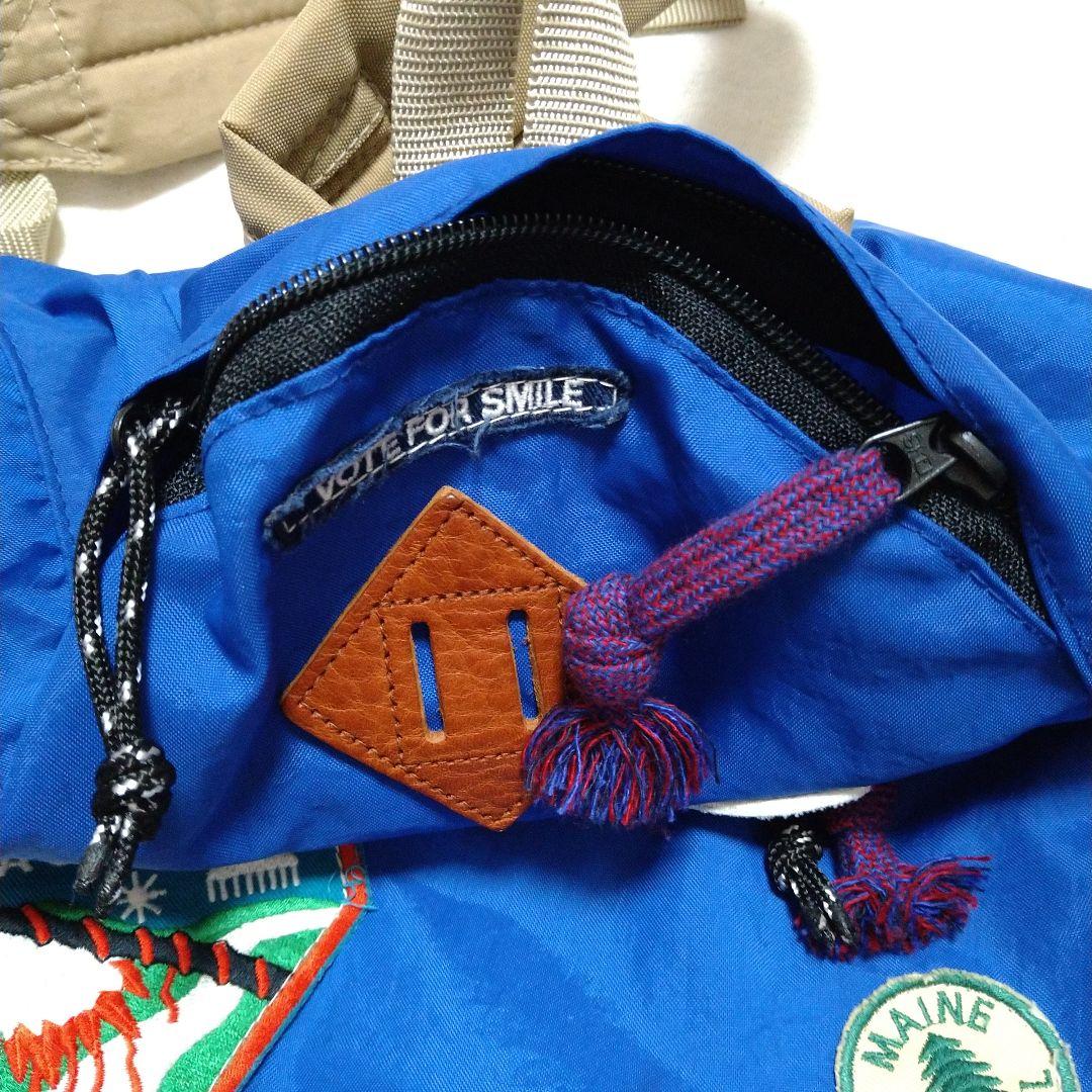 DENIM DUNGAREE 青 リュック　日本製　デニムダンガリー