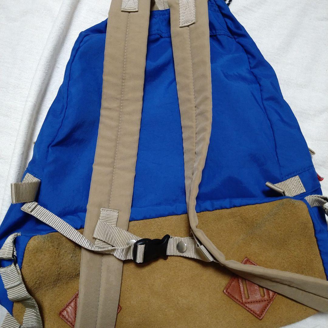 DENIM DUNGAREE 青 リュック　日本製　デニムダンガリー