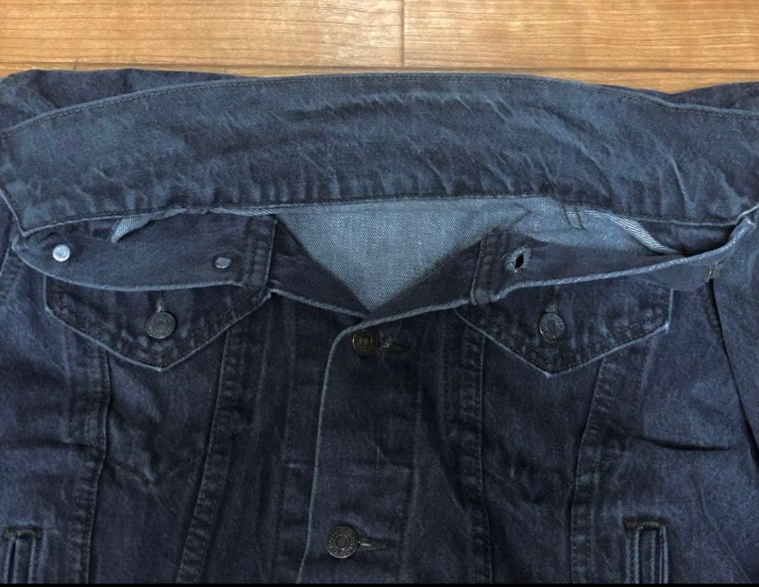 90's リーバイス 71506 ブラック USA製 42L先染め 70506