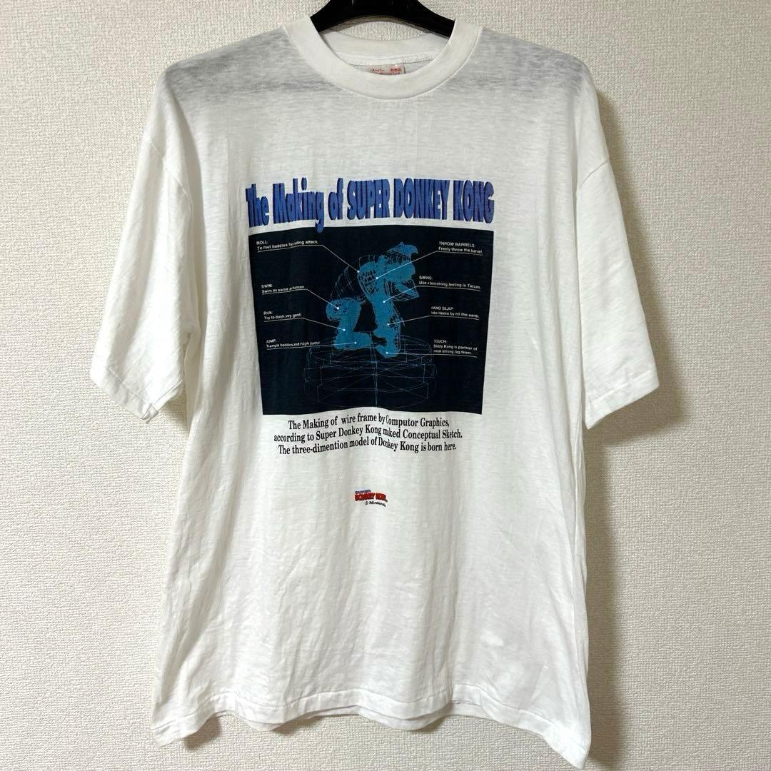 希少　スーパードンキーコング　非売品Tシャツ　フリーサイズ