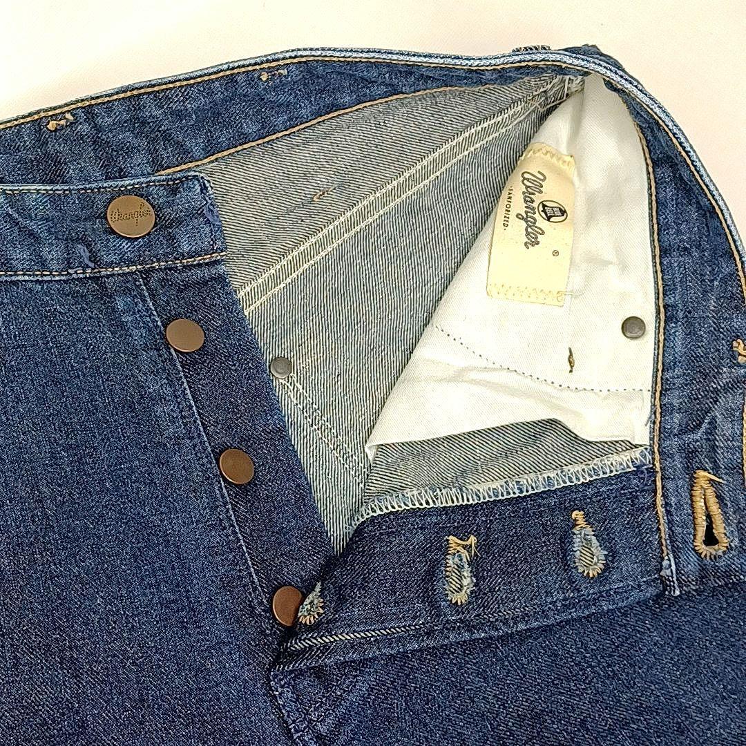 90s☆Wrangler ラングラー 11MW 1964年モデル 赤耳 デニム - メルカリ