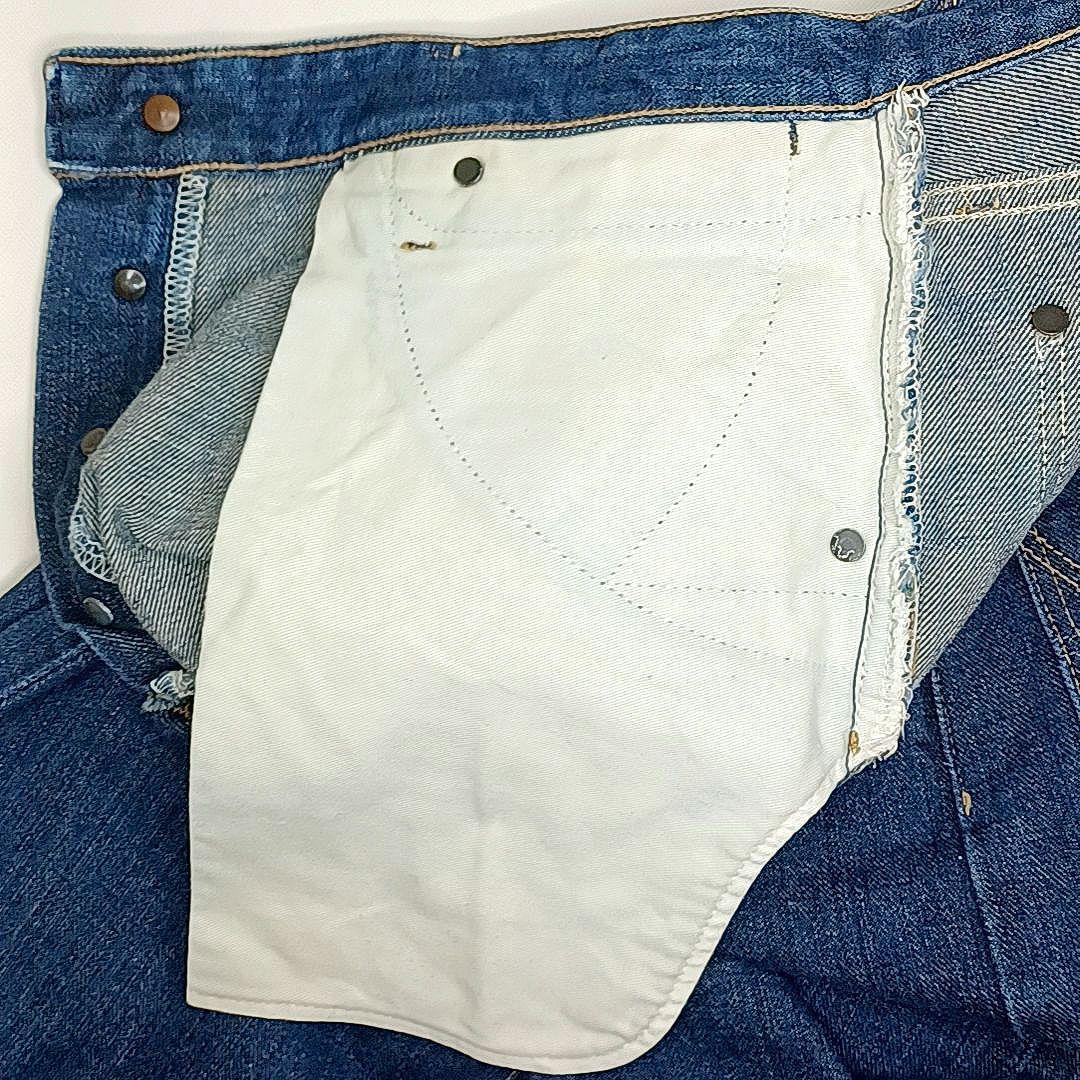 90s☆Wrangler ラングラー 11MW 1964年モデル 赤耳 デニム - メルカリ