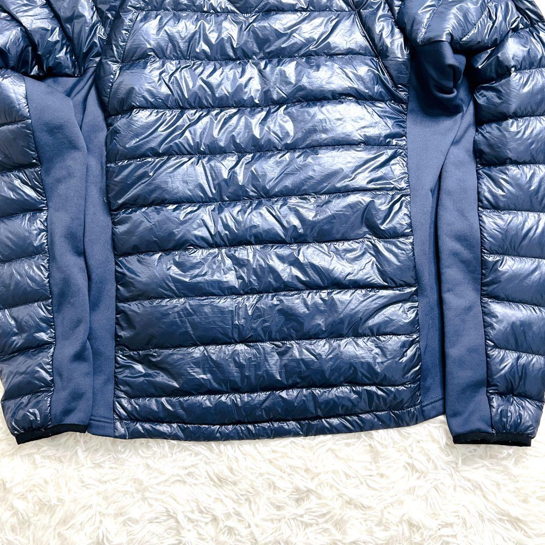 カナダグース ハイブリッジ ライト ダウンジャケット　ブルー　正規品　軽量　保温