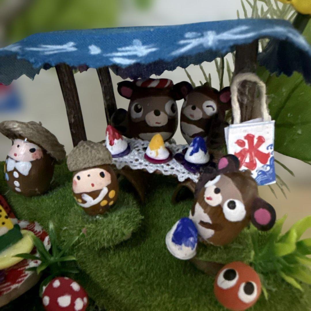 どんぐりアート♡summerおまかせオブジェ2点♡