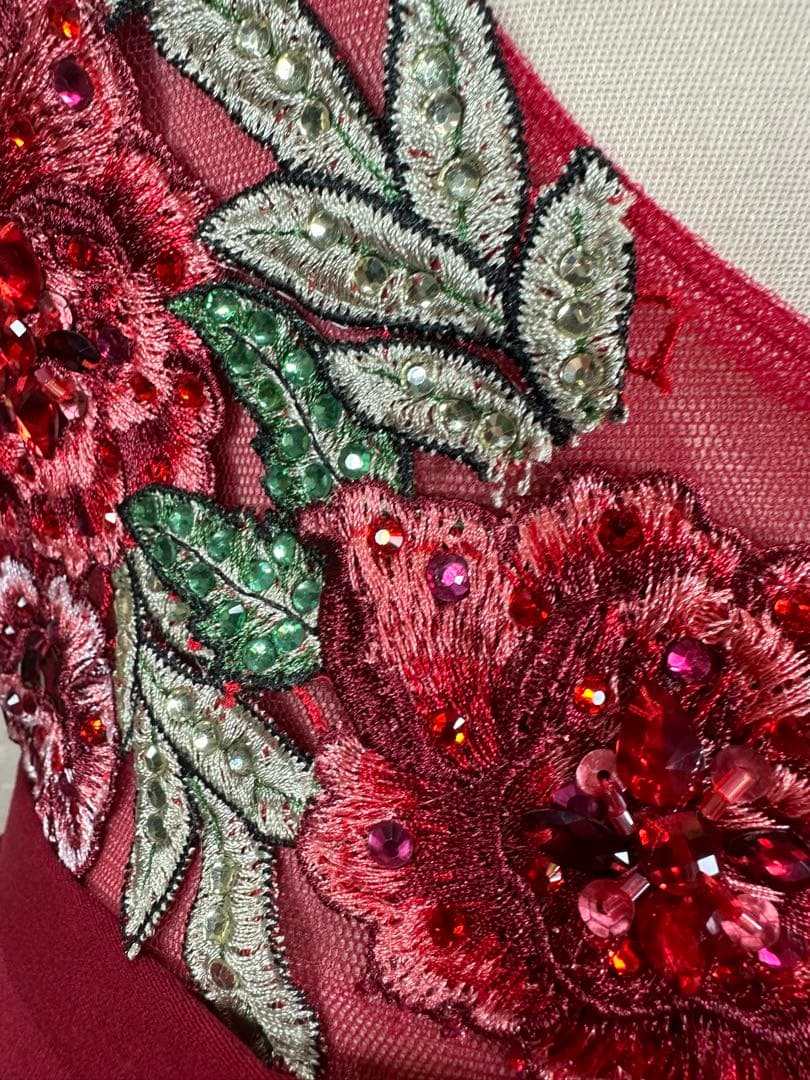 刺繍タイトロングドレス演奏会ステージ誕生日二次会パティーキャバ嬢ナイトクラブ