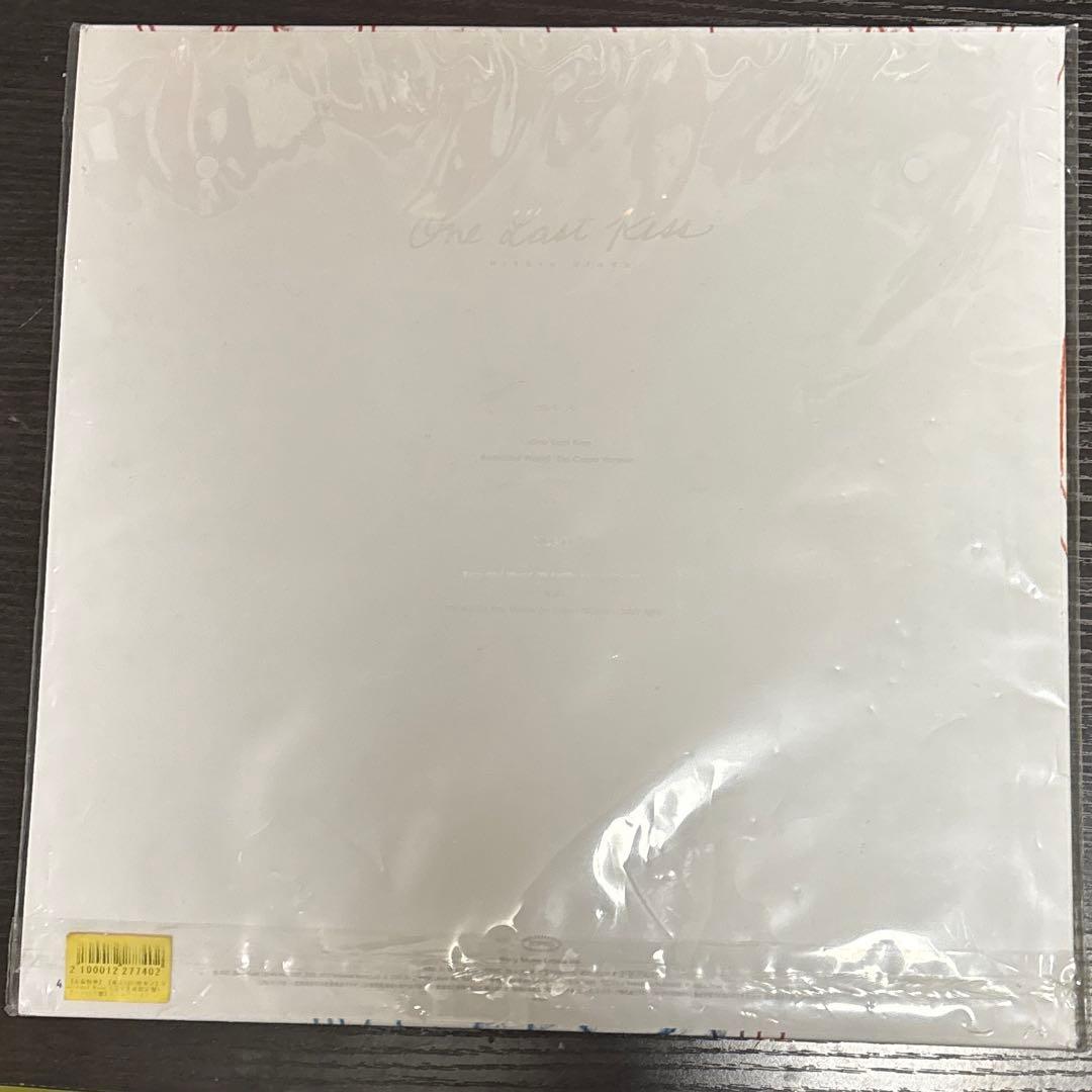 宇多田ヒカル One Last Kiss レコード 綾波レイジャケット - メルカリ