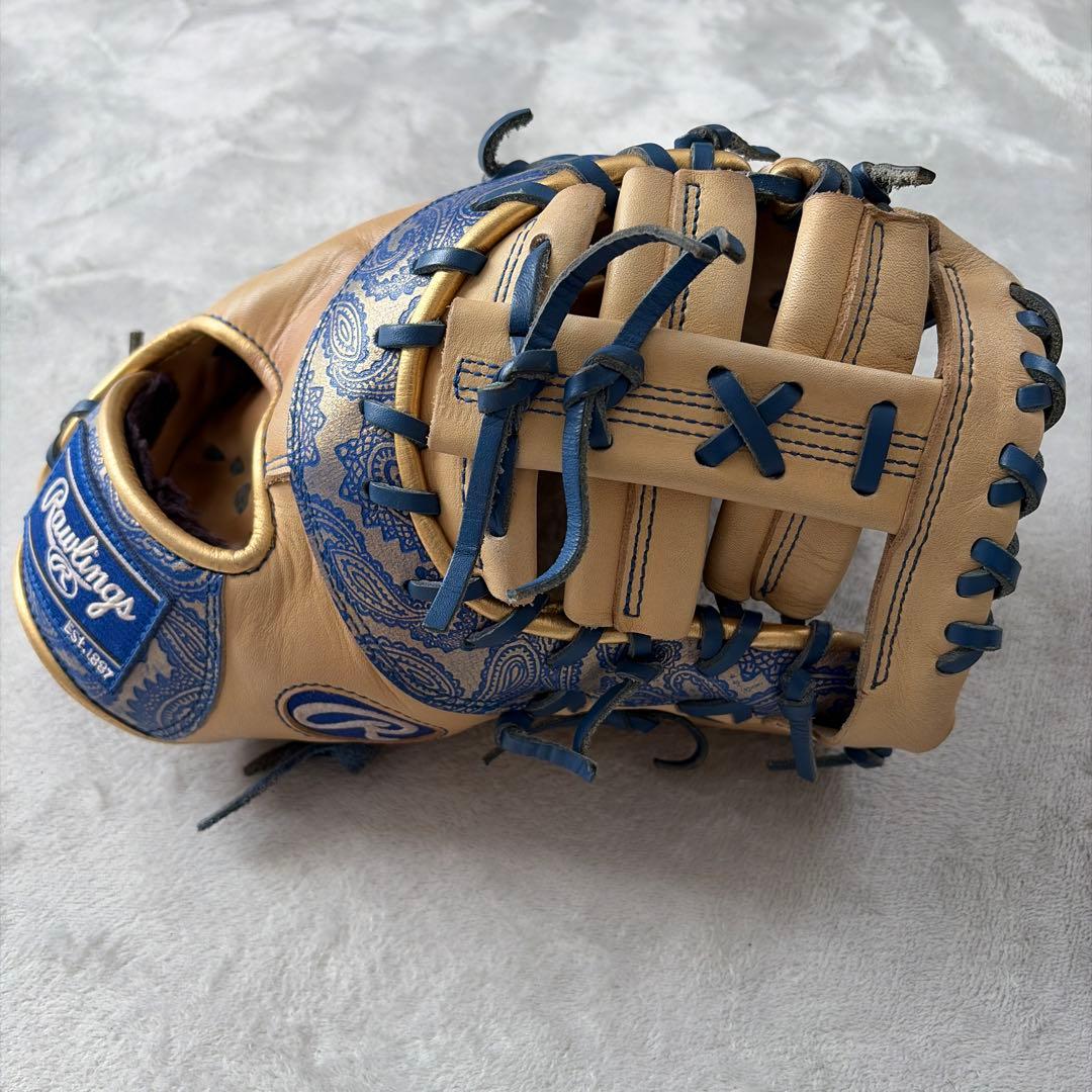 ローリングス 一般軟式 ファーストミット　ペイズリー