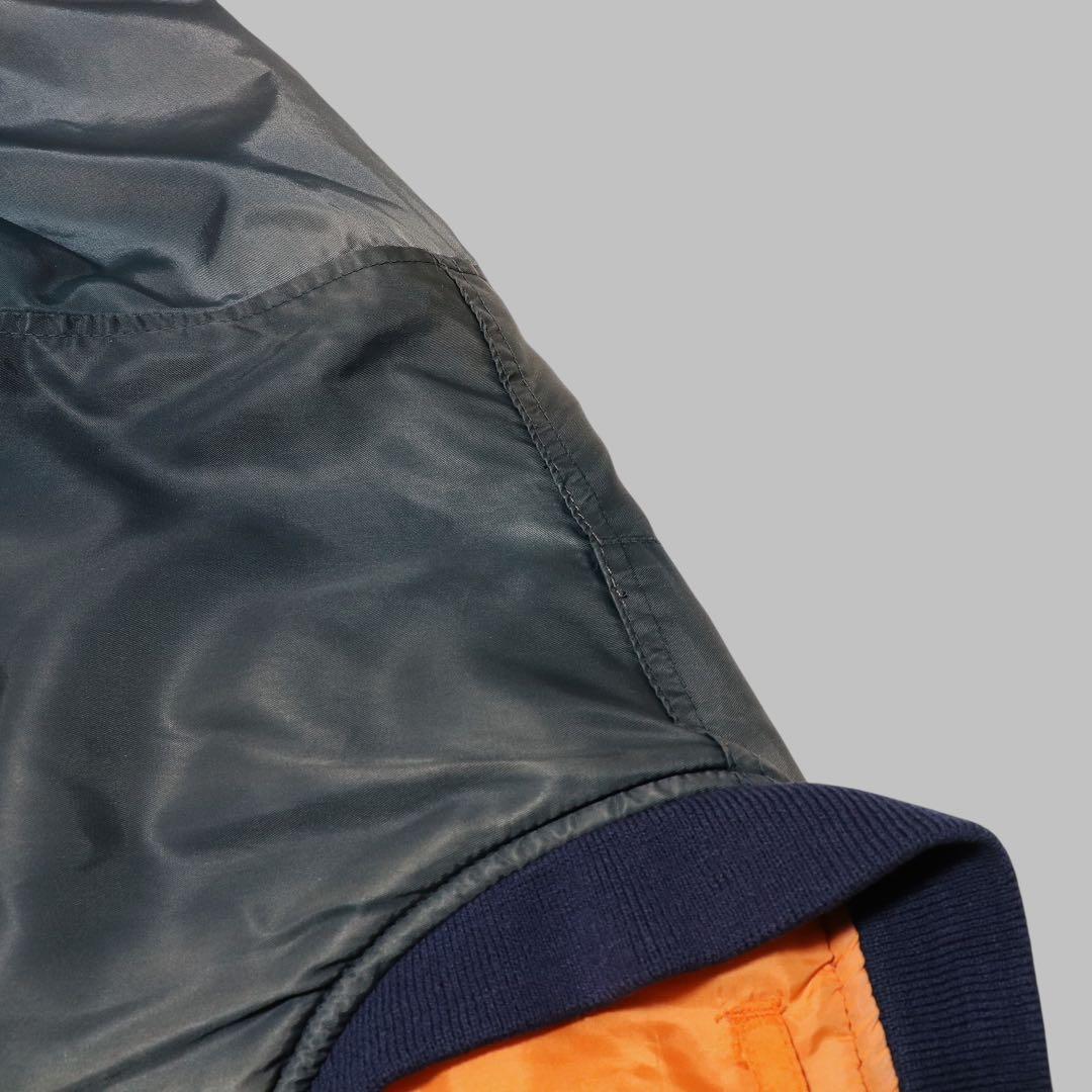 鬼フェード★90s★MA-1 フライトジャケット★短丈★グランジ ボロ★Y2K