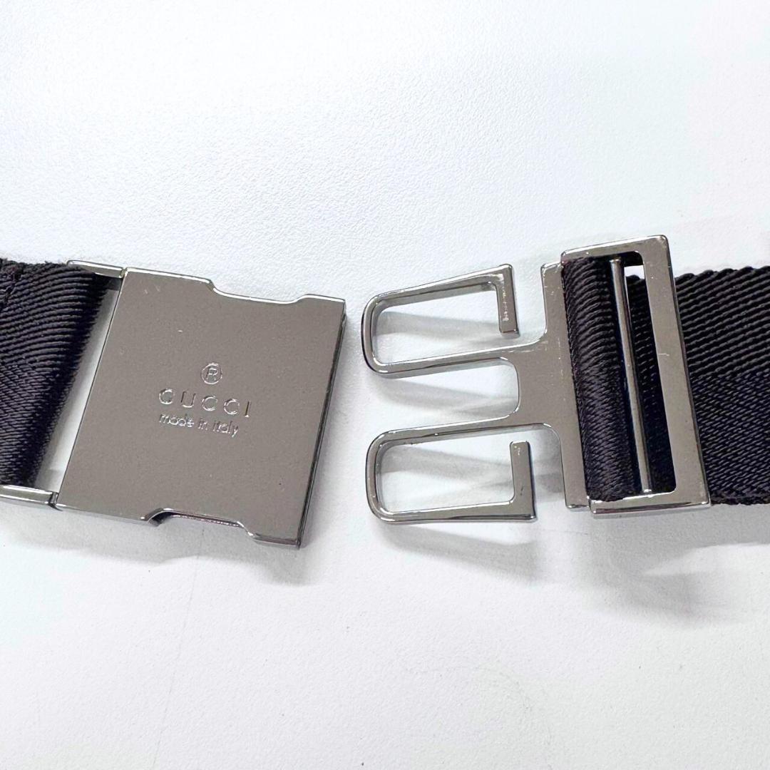 ucz GUCCI グッチ GGキャンバス 131236 ウエストポーチ