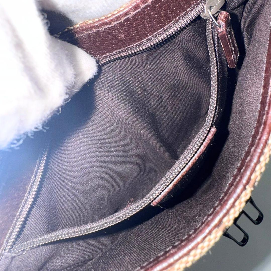 ucz GUCCI グッチ GGキャンバス 131236 ウエストポーチ