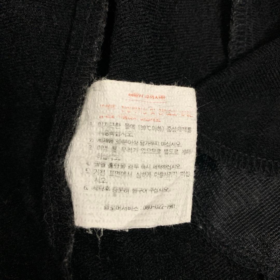 90s アディダス トラックジャケット ジャージ ブラック 刺繍 サイドライン