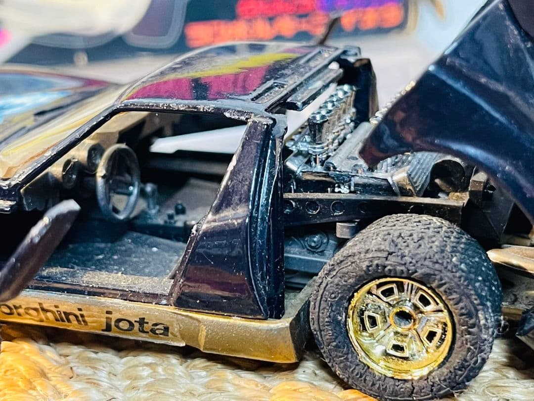 ランボルギーニ イオタ Lamborghini Jota 1/28 永大グリップ - メルカリ