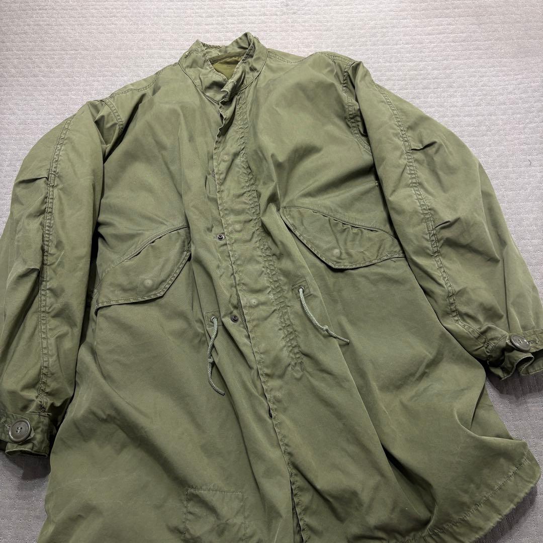 70s 実物 US ARMY M-65 フィッシュテール モッズコート XS