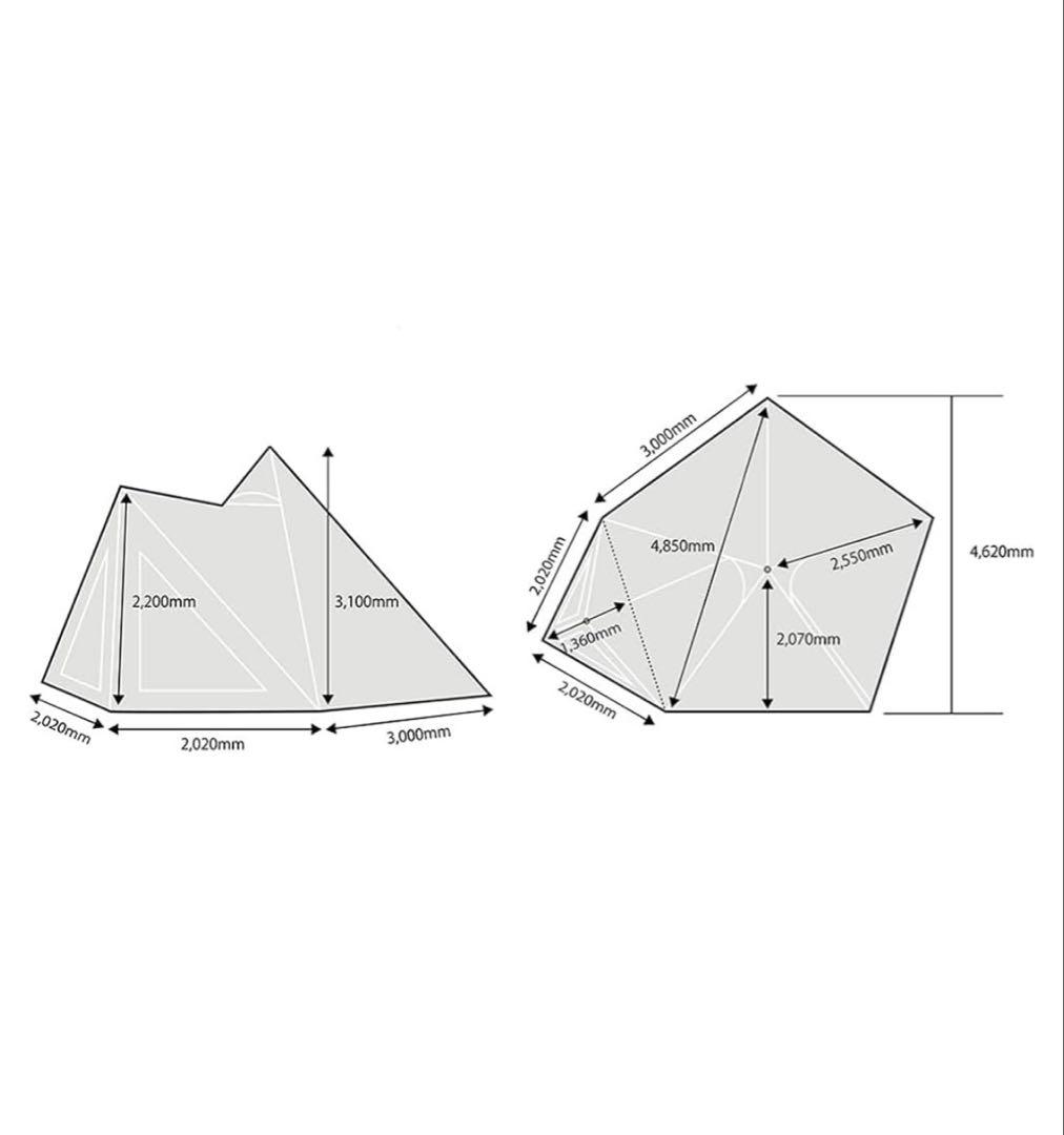 ヤマ テントマーク　サーカスTC コンフォートmid インナーセット