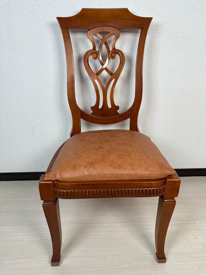 （2/6）英国 アンティーク YAZHEN ダイニングチェア 食卓椅子 ※i4※