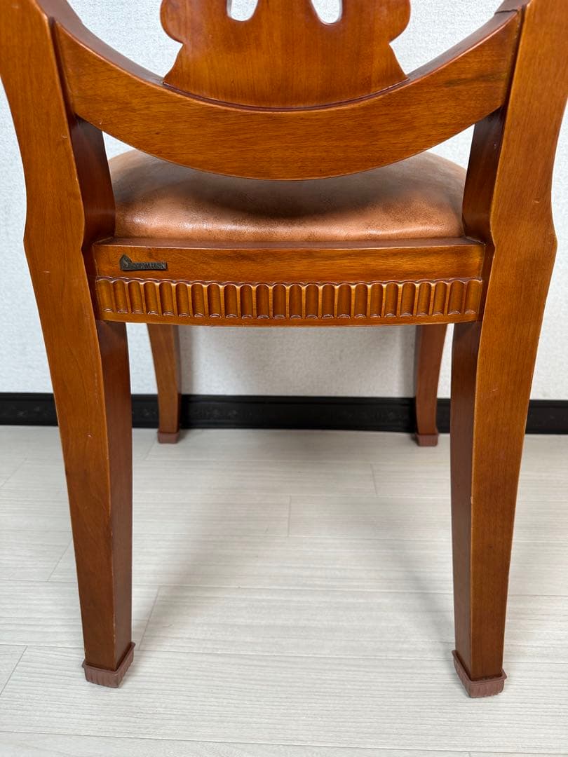 （2/6）英国 アンティーク YAZHEN ダイニングチェア 食卓椅子 ※i4※